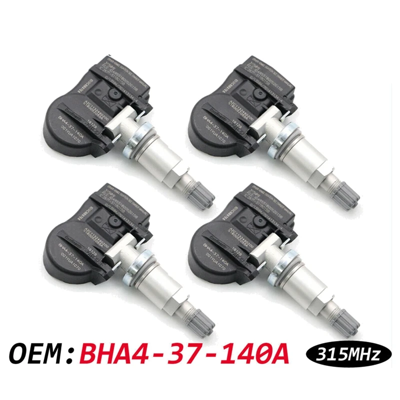 

4PCS TPMS Tire Pressure Sensor BHA4-37-140A For Mazda 2 3 5 6 Mazda CX-3 CX-5 CX-7 CX-9 MX-5 RX-8 2004-2020