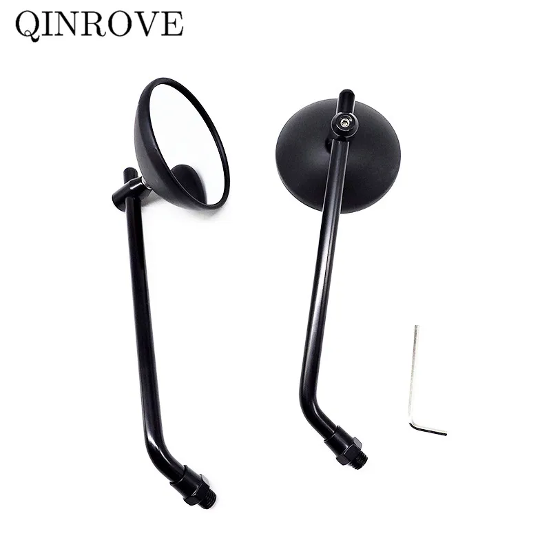 

Аксессуары для мотоциклов M8 M10, круглое зеркало заднего вида, универсальное для Honda PCX 125 160 X ADV 750 CFMOTO 150 250 450NK Suzuki SV400