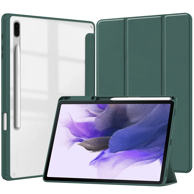 Dreifach Faltbare Acryl-Hülle für Samsung Tab S11 11 Zoll mit Auto-Wach-Schlaf-Funktion Stoßfest – Detail 1