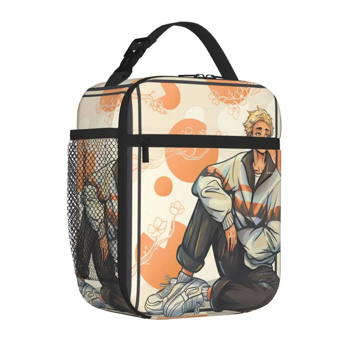 Bestselling Miya Atsumu Single Layer Insulated Food Bag Fishing Trip Canvas Lunch Bag
