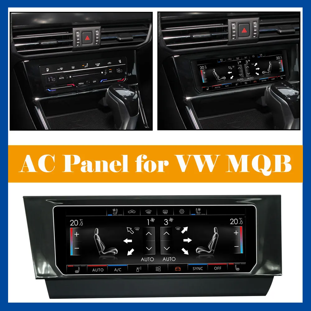 LCD Air Condition AC Panel Climate Voice Control Board For VW Volkswagen Golf 7Golf 6 Jetta Tiguan L Passat B8 Magotan Sagitar