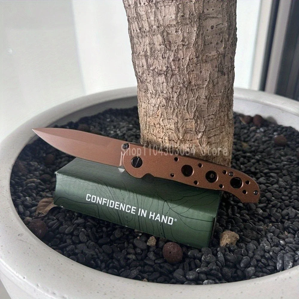 

CR M16 Nylon Fiber Handle Sharp D2 Folding Knife Portable Camping Knife EDC Hiking Adventure Multi-functional Knife