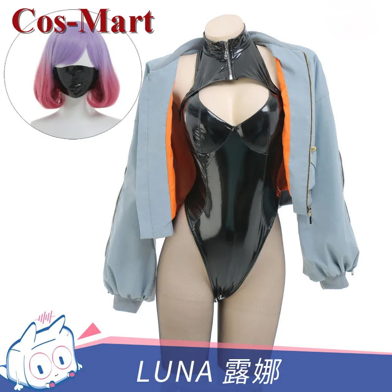 

Cos-Mart Anime LUNA Cosplay Costume Sweet Lovely Sexy Jumpsuits Uniforms Female Activity Party Role Play Clothing