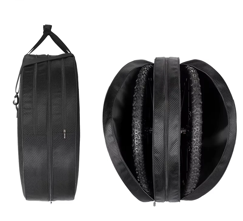 Portable Waterproof Bicycle Wheelset Storage Bag Mountain Road Bicycle Wheel Transport Bracket