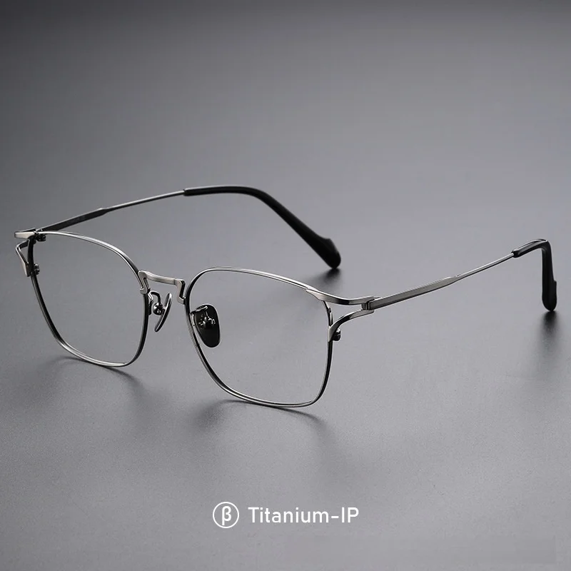 

Ultra-Light Pure Titanium Retro Optical Eyeglasses Frame Simple Fashion Unisex Prescription Glasses Eyewear for Men Women Y0038