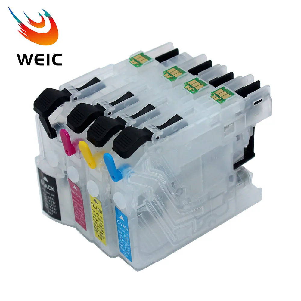 LC123 Refill Ink Cartridge with ARC for Brother MFC-J470 J650 J870 J4410 J4510 J4610 J4710 J6520 J6720 J6920 J132 J152 J552 J752
