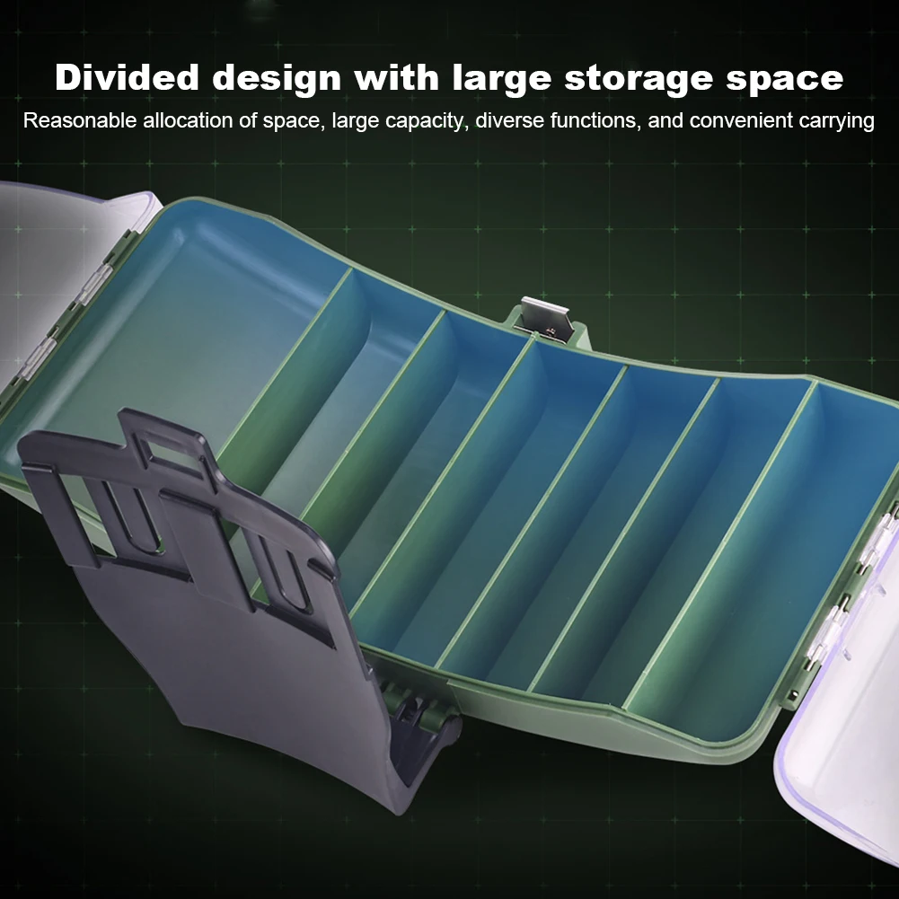 حقيبة حزام الصيد الصيد الطعم تخزين حزام صندوق سعة كبيرة صيد السمك صندوق تخزين متعدد الوظائف لخطاف الصيد السحر #5