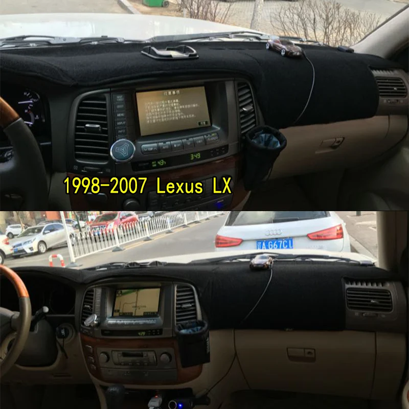 For 1998-2007 Lexus LX470 UZJ100 Accessories Dashboard Cover Instrument Panel Dash Mat Dashmat Protective Pad