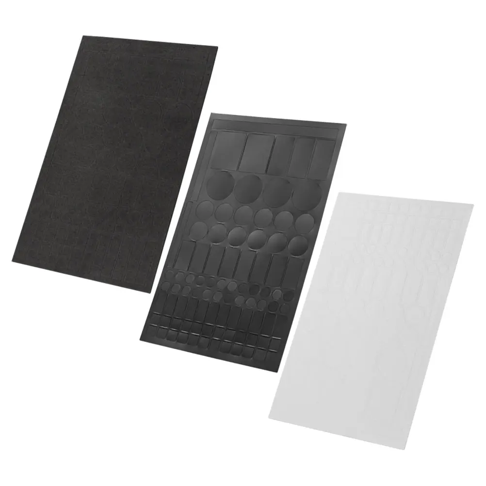 

3pcs Blackout Stickers Light Blockers for LED Devices Privacy Shading EVA PVC Coated Cuttable Adhesive Dimming Stickers Home