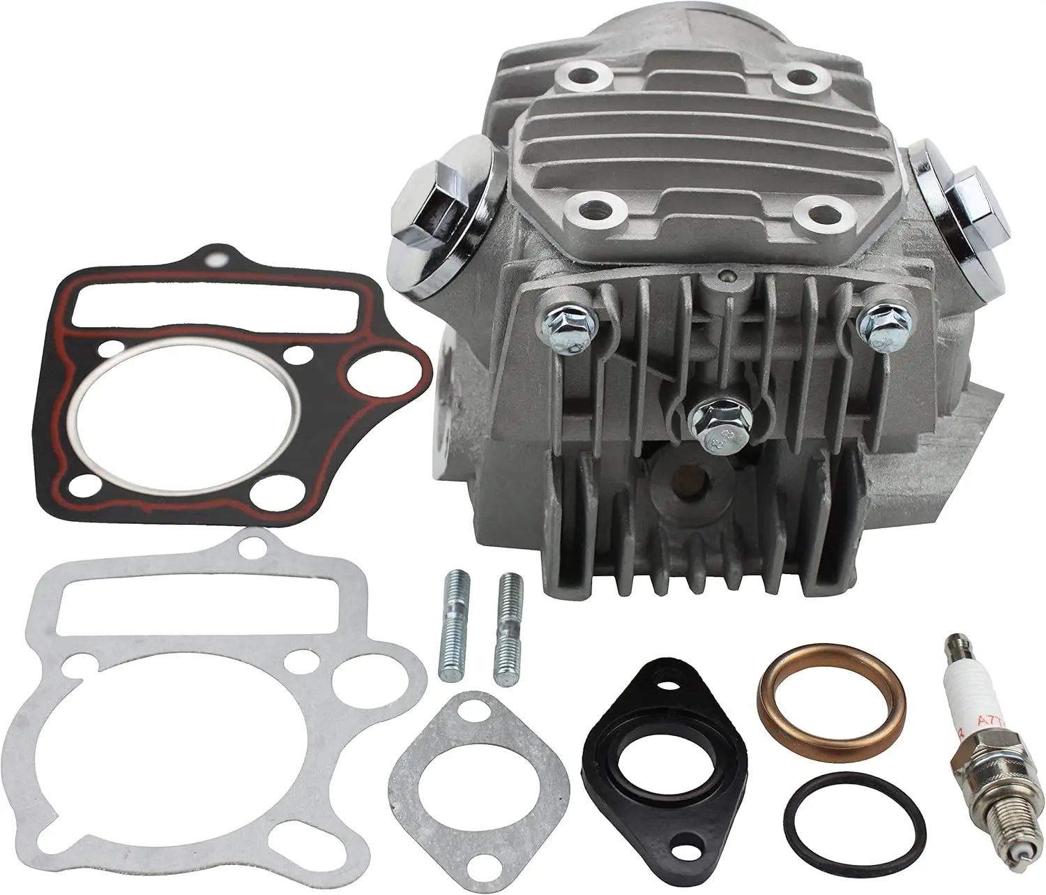 Complete Cylinder Head For 4 Stroke Chinese TaoTao Coolster 110cc Engine ATV Pit Quad Go Kart Dirt Bike
