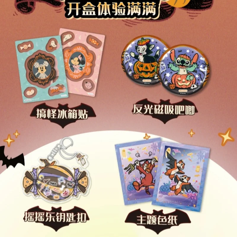 Card.fun Genuine Disney Anime Peripheral Magical Secret  Collection Card Mickey Mouse Toys Children’s Halloween Gift