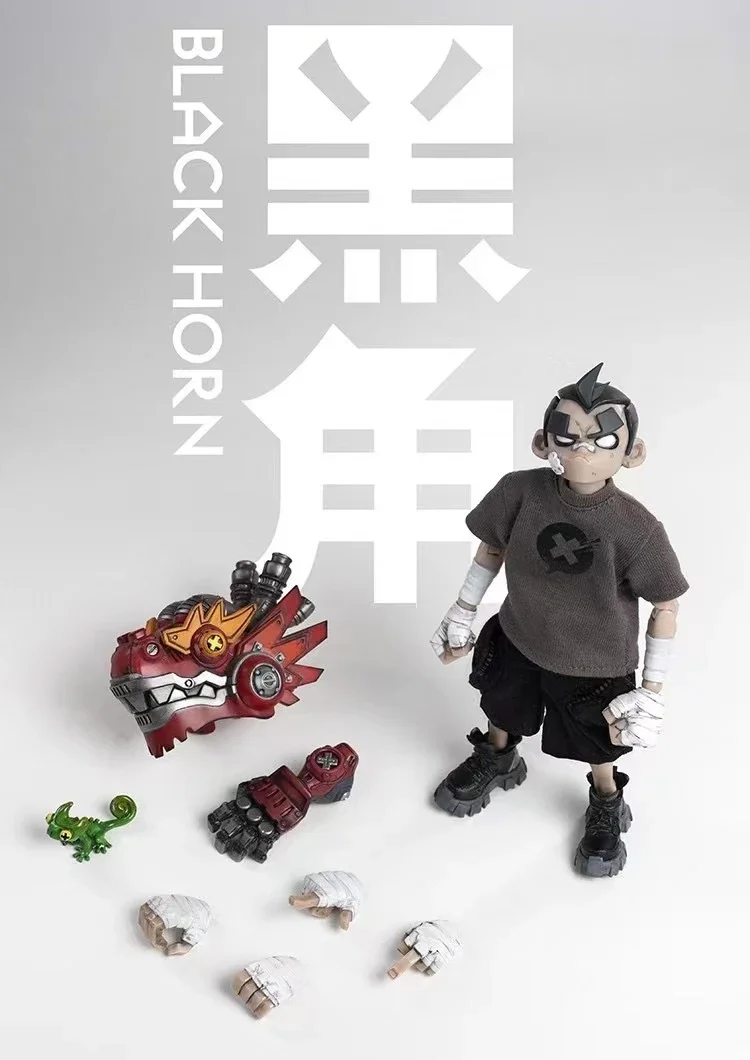 

【Оригинал】D_ONE STUDIO Dragon Year Limit BLACK HORN масштаб 1/12 экшн-фигурка модель игрушки