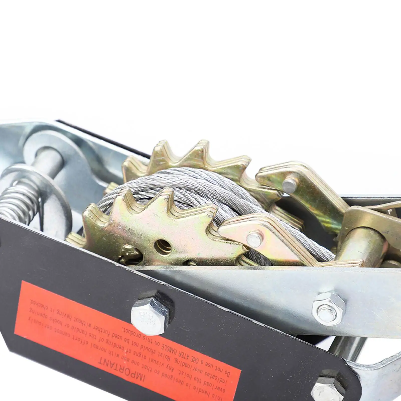 2/4T fune metallica manuale estrattore di potenza stringere strumento tenditore doppio gancio strumento di sollevamento filo estrattore di potenza estrattore di potenza resistente