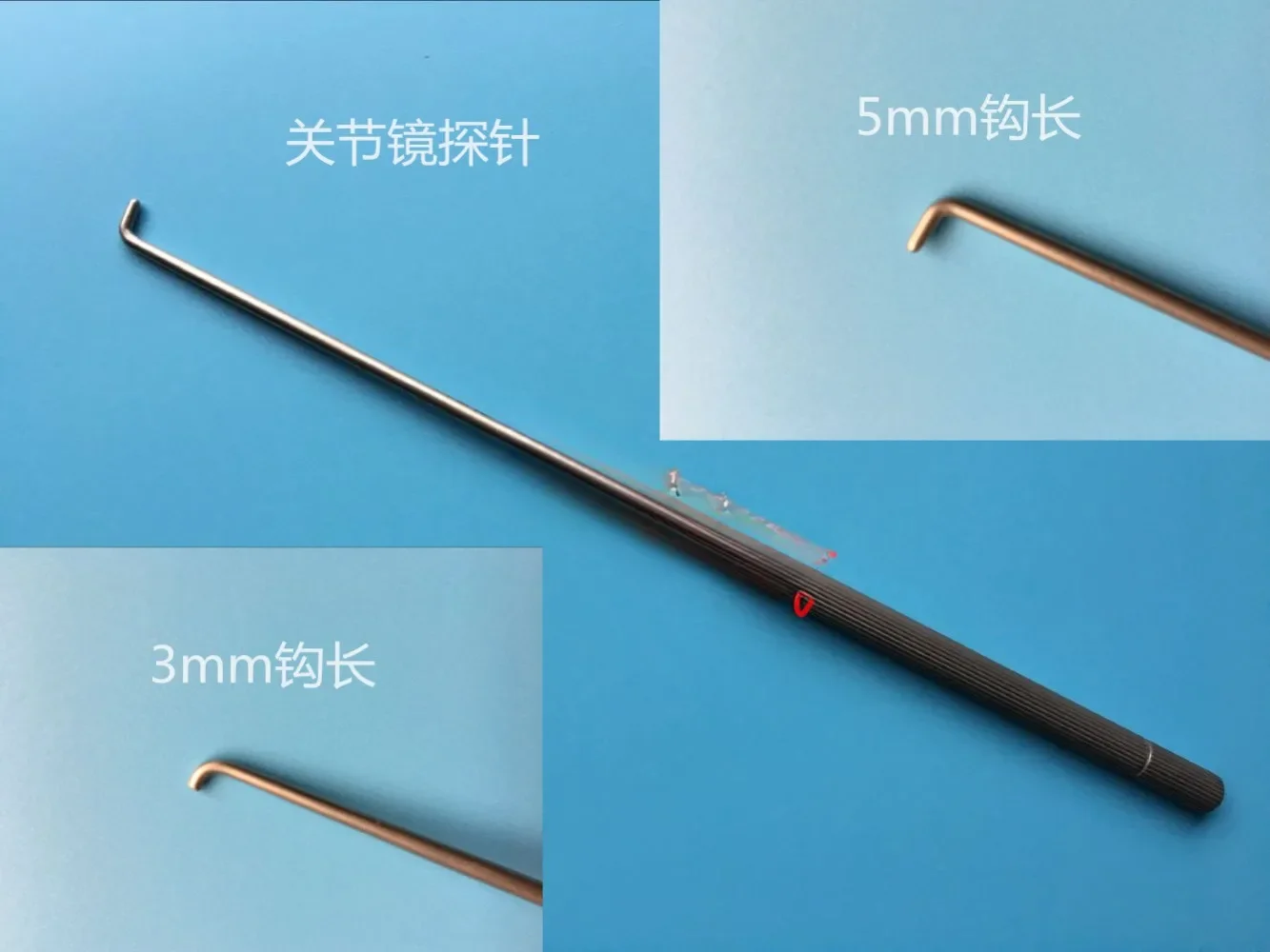 Arthroscopy Instruments Knee Joint Probe round Arthroscopic Probe Hook  3mm/5mm