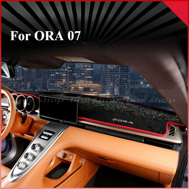 Light-proof Pad for ORA 07 Special Central Control Sunshade Anti-reflective Pad  Interior Rear Window Car Interior Accessories