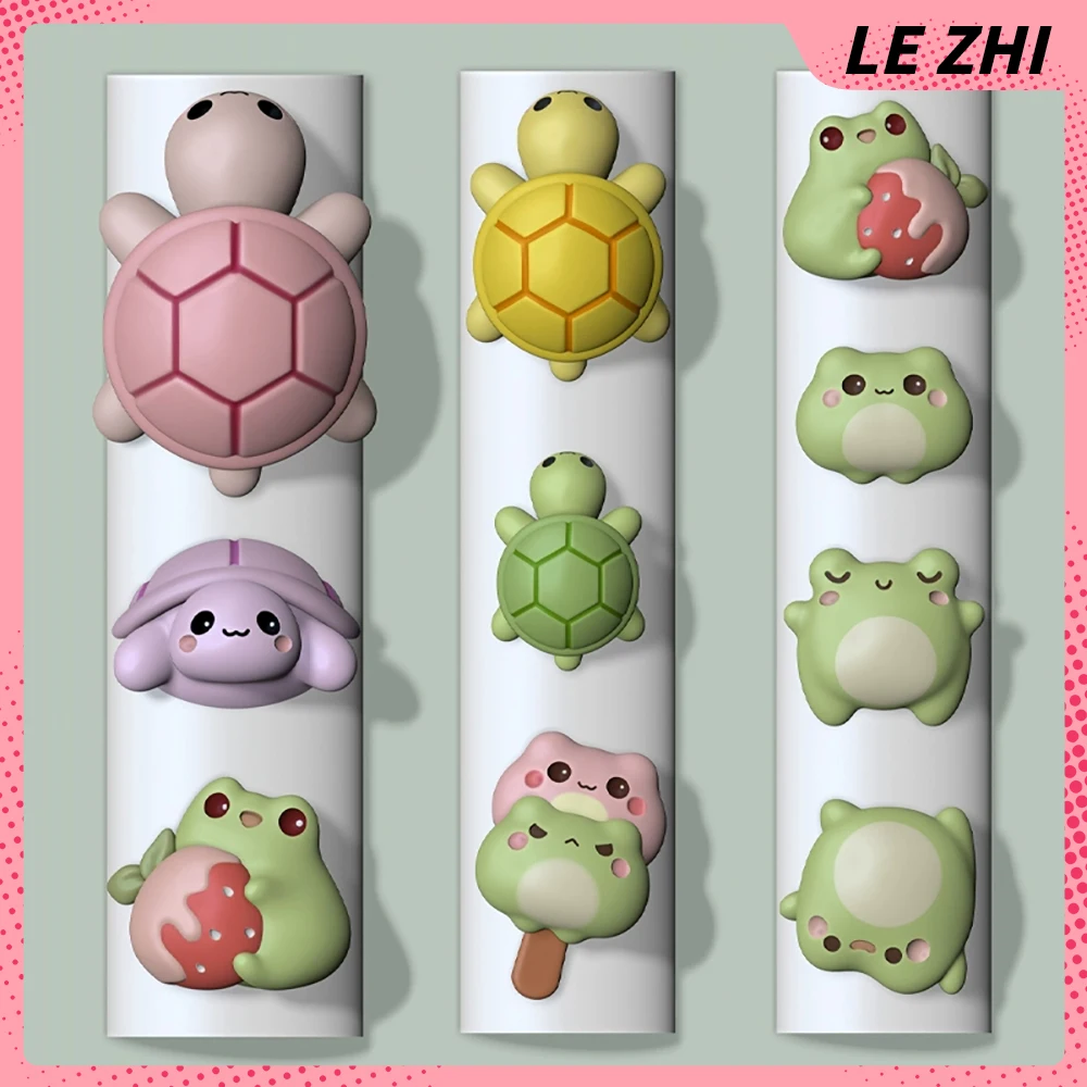 

1Pcs Kawaii Animal Series Nail Art Silicone Mould Accessories Cartoon Turtle Frog Strawberry Ice Cream Manicure Template Mold