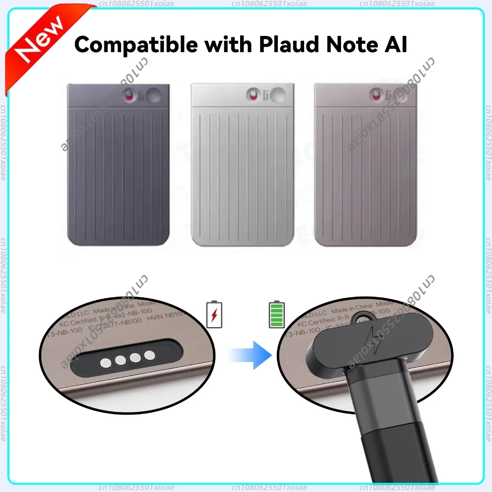 USB C Cable Adapter for PLUAD NOTE AI/PLAUD NOTE PRO AI Recorder Type C Cable Converter Lightweight with Lanyard Hole