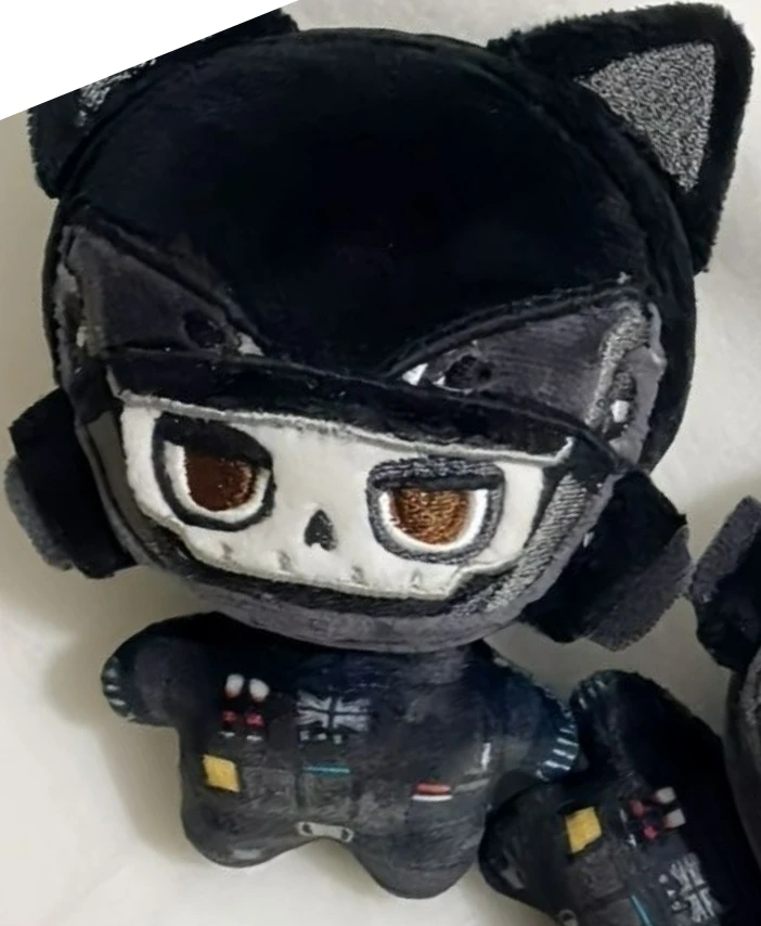 Call of Duty Ghost Cosplay Anime Plüsch 10CM Gefüllter Körper Plüschtier Cartoon Anhänger Rucksack Ornament Geburtstagsgeschenke