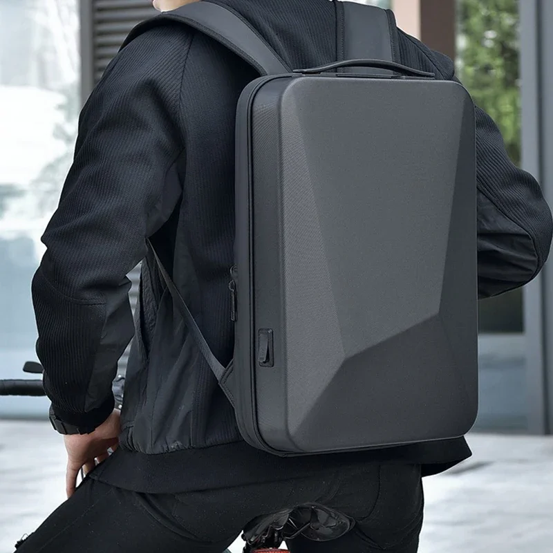 Mochila portátil impermeável para homens, Mochila escolar anti-roubo, Carregamento USB, Viagem de negócios, Novo design