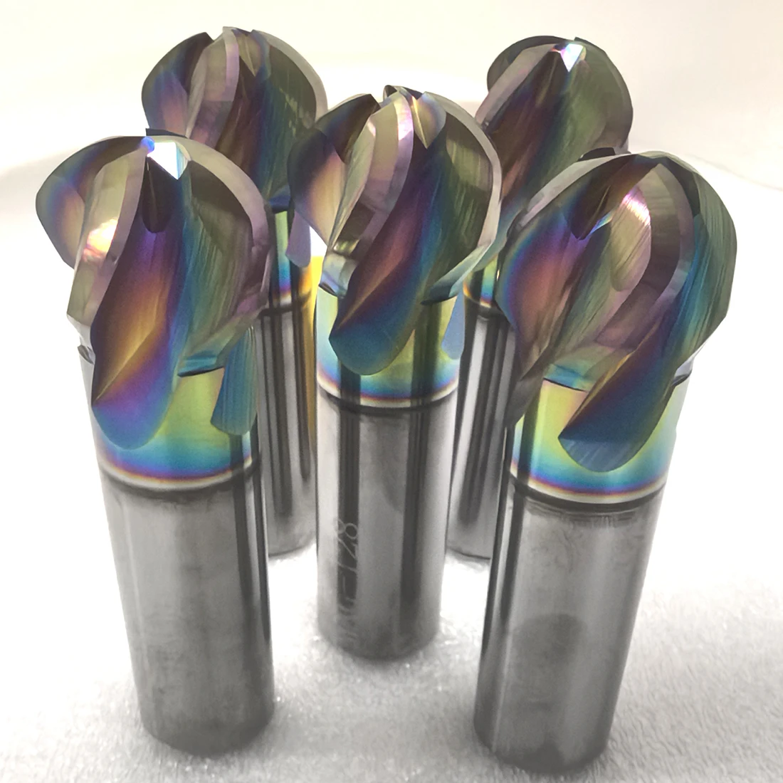 4 Flutes HRC55 Dlc …