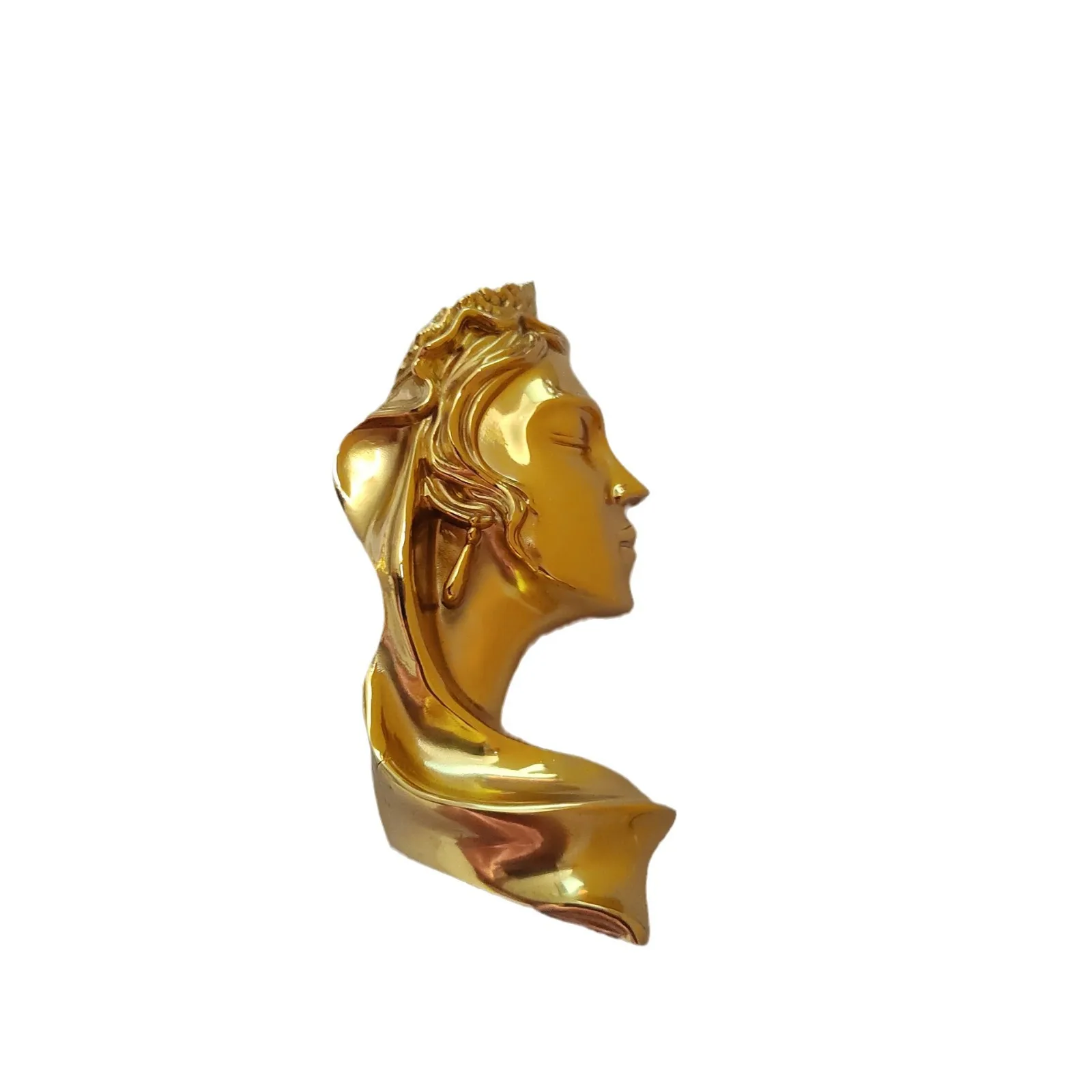 Creative Portrait Knob Furniture Handle Solid Brass Cabinet Door Handle Small Box Knobs Face Drawer Knobs