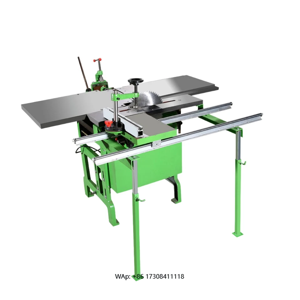 Portable planer for woodworking miniature wood machines that require precise thickness machining on a budget
