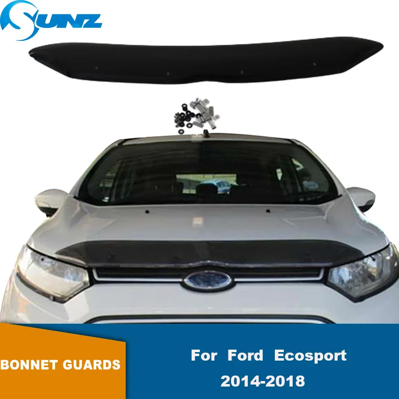 

Acrylic Car Bonnet Guard For Ford Ecosport 2014 2015 2016 2017 2018 Tinted Guard Bug Shield Hood Deflector New Car-Stylings