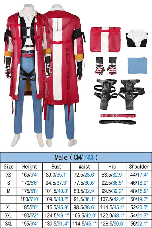 Game Tekken 8 Cos LEO Cosplay Costume Outfit Fantasy Coat Vest Pants Accessories For Adult Male Roleplay Halloween Carnival Suit