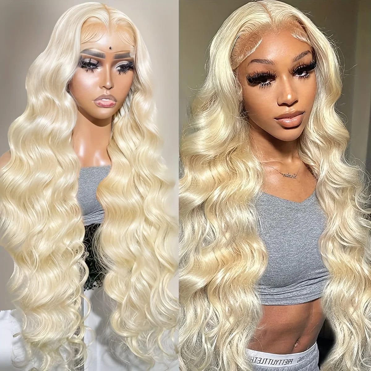 # 613 العسل شقراء الجسم موجة 13*6 HD شفاف الدانتيل الباروكة الأمامية 36 بوصة 200% الكثافة ريال البرازيلي خصلات الشعر المستعار الإنسان للنساء