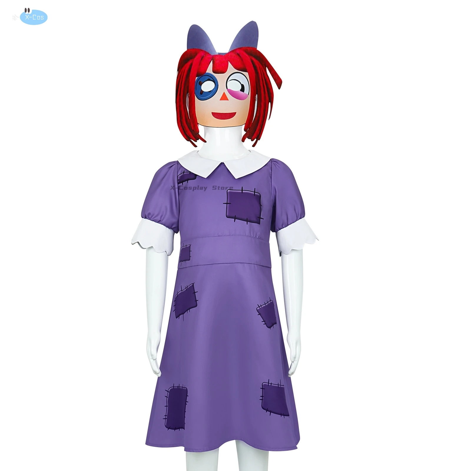 Raghata-زي السك الرقمي المذهل للأطفال والكبار ، ملابس أنيمي ، أزياء تنكرية للرجال والنساء ، شخصيات تمويه ، قناع