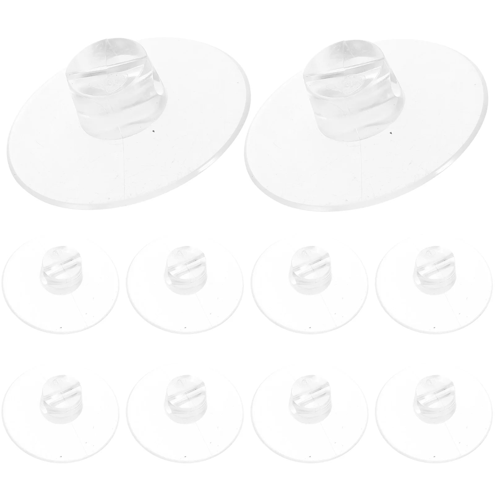 12 Pcs Cable Fixing Suction Cup Holder Light Socket Organizer Fairy Lights Glass Wire Cord Clips