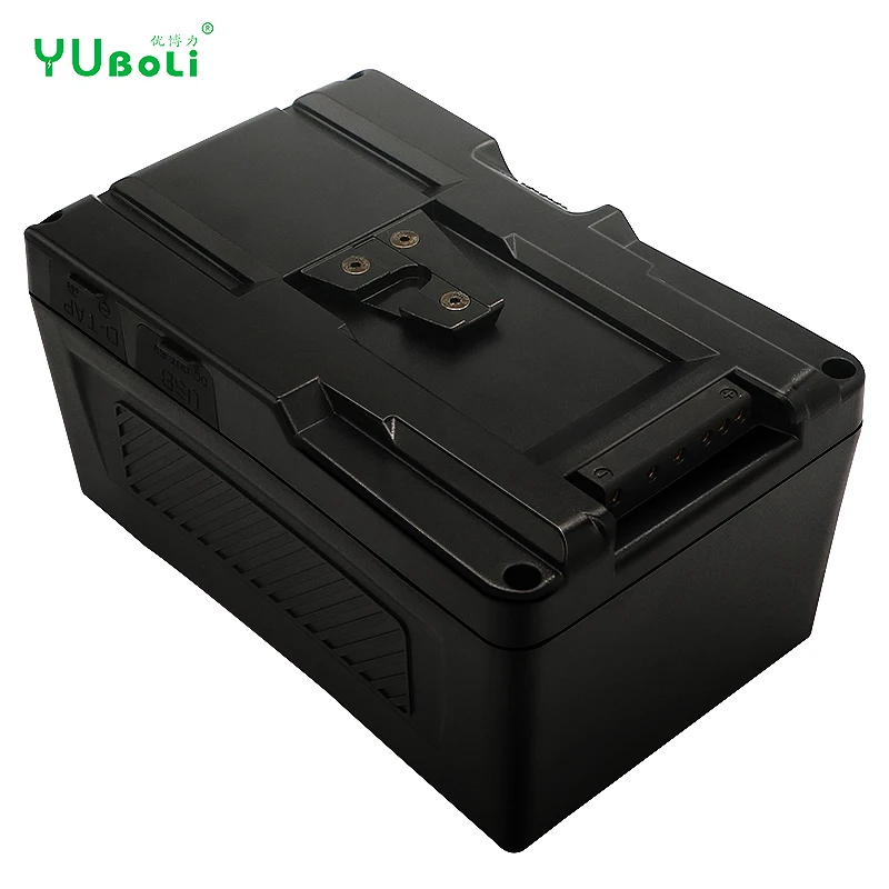 بطارية V-lock لكاميرا الفيديو ، 26 فولت ، 300 وات في الساعة ، من من من من من نوع B ، BP W ، كاميرا فيديو ، بطارية BP ، ضوء فيديو ليد مع منفذ USB