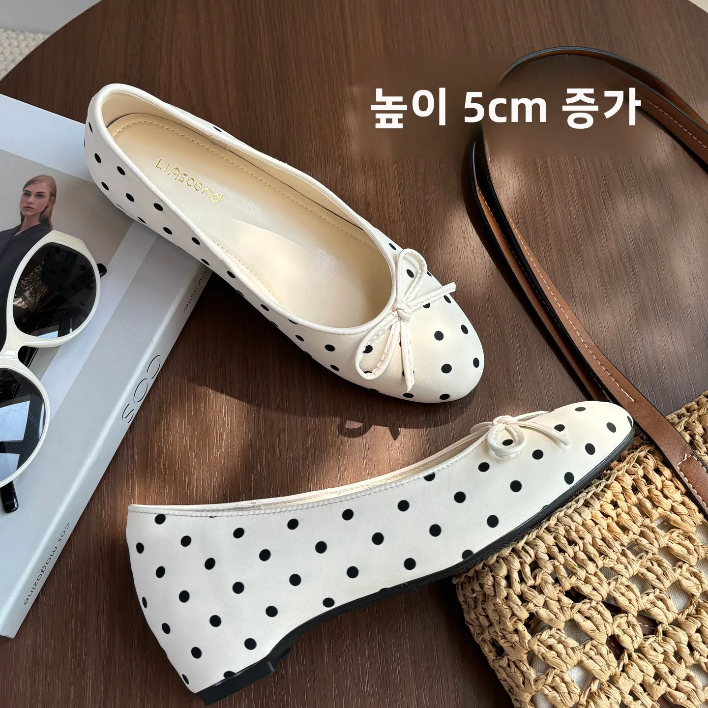zapatos-planos-de-ballet-con-suela-suave-diseno-de-puntos-plataforma-alta-modernos-y-casuales-para-mujer-punta-redonda-cierre-de-hebilla-primavera-verano
