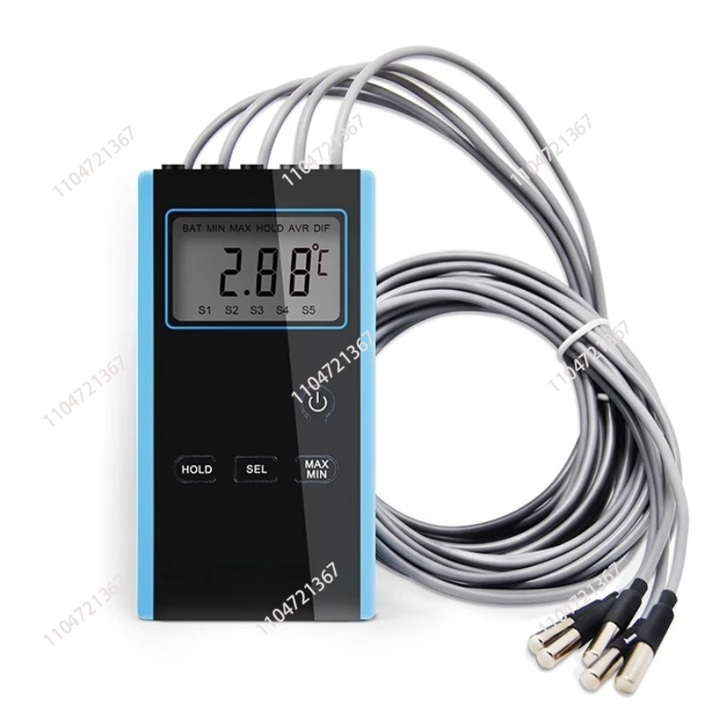 

VL CH-5S DIGITAL THERMOMETER WITH FIVE SENSORS Penta III
