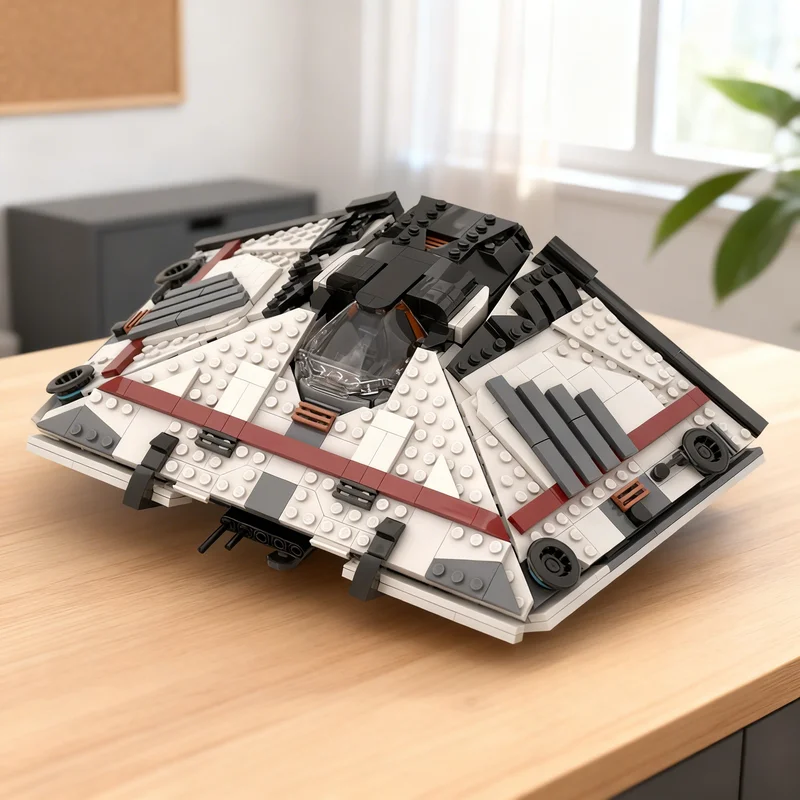 

Набор строительных блоков MOC Elite Dangerous Sidewinder (954 детали) – креативный подарок, DIY-декор для взрослых и детей, для дома и офиса