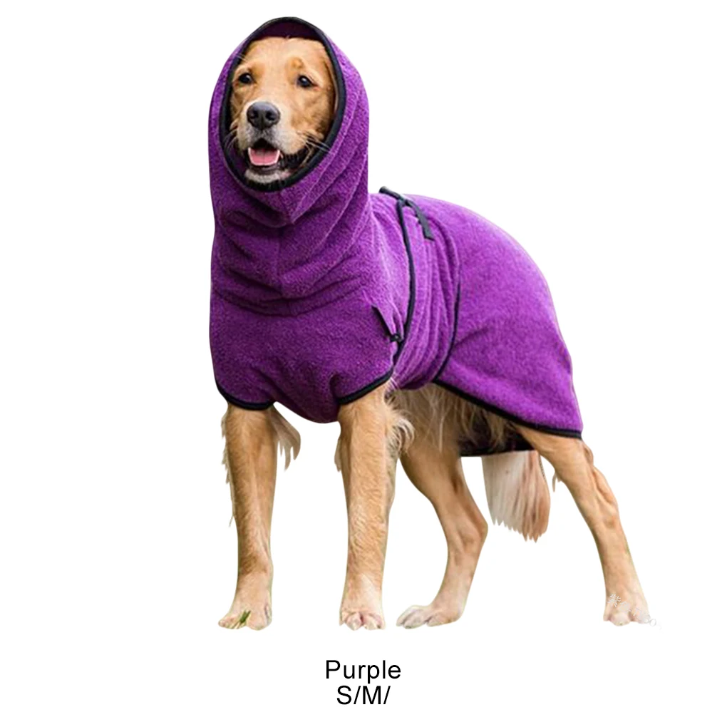 速乾性の犬用バスローブ,グルーミングセッション用タオル,肌にやさしいペットベスト,グレーl