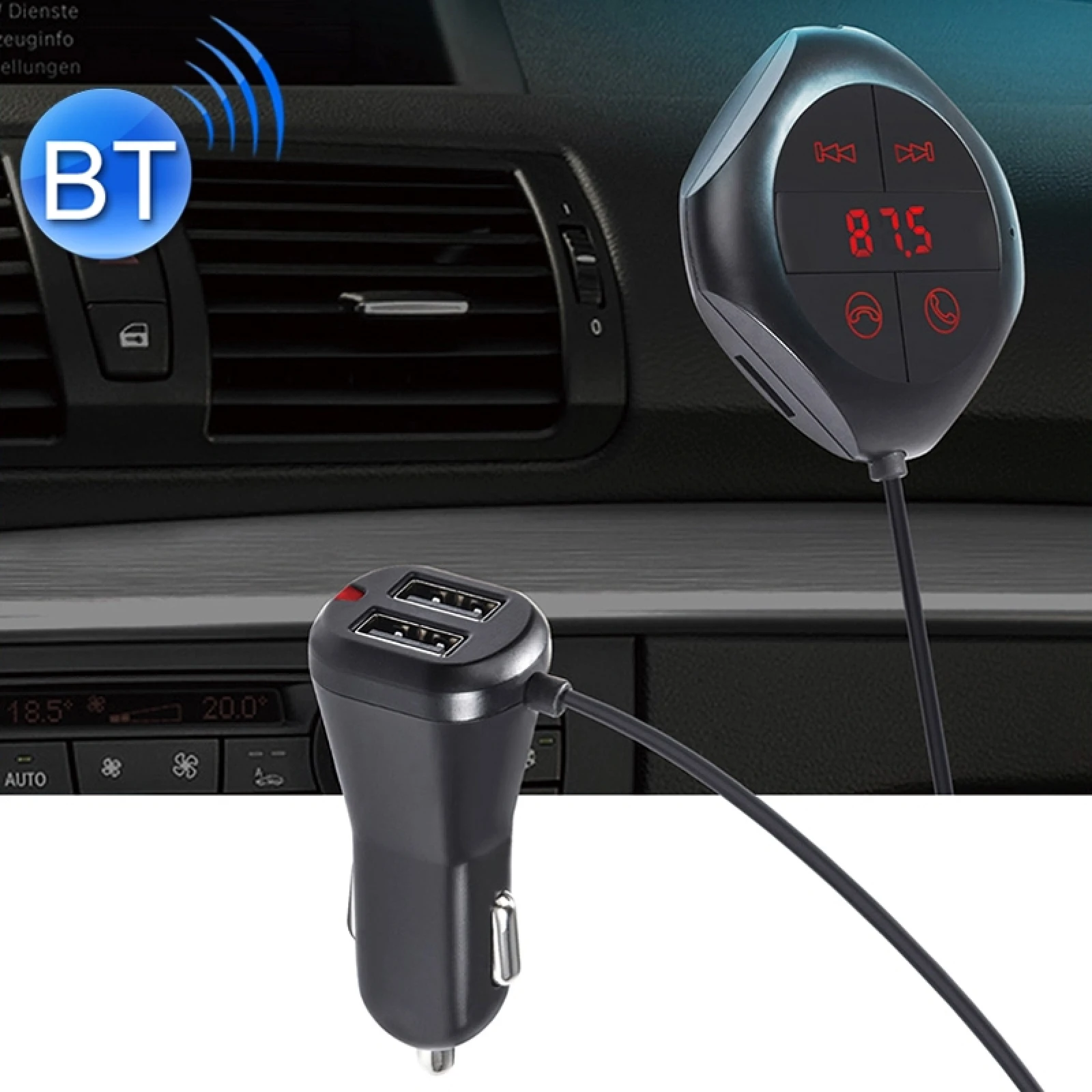 

Car Bluetooth MP3 Player FM Transmitter