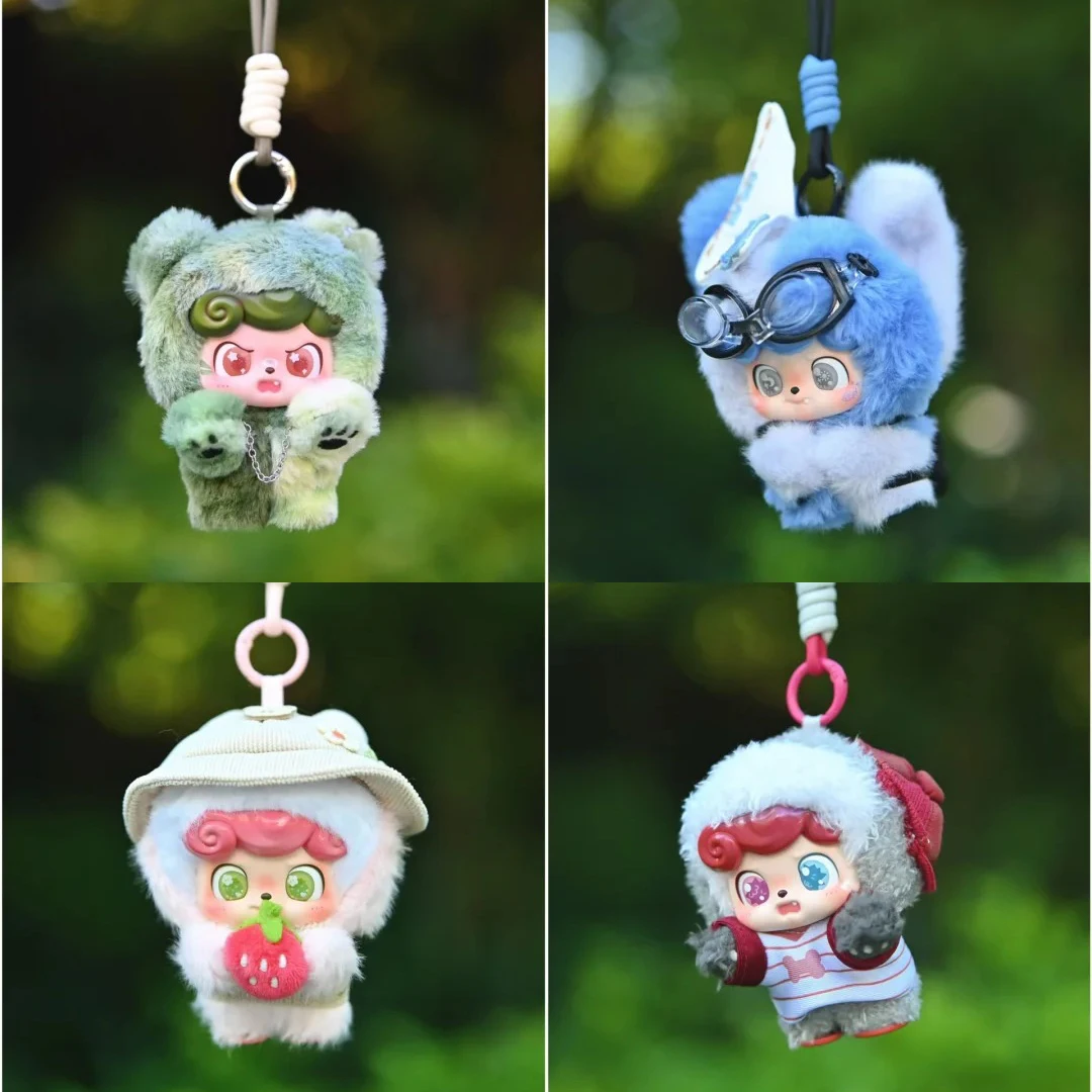 

New Genuine Q.Kid Outdoor play Series mini Pendant Blind Box Cartoon Anime Figure Model Toys Cute Birthday girl Halloween Gifts