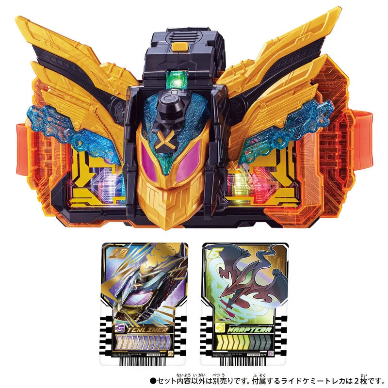 Bandai Original KAMEN RIDER GOTCHARD DX tipo 10 TRAIN Anime figura de acción modelos de juguete para ensamblaje regalos de modelos coleccionables
