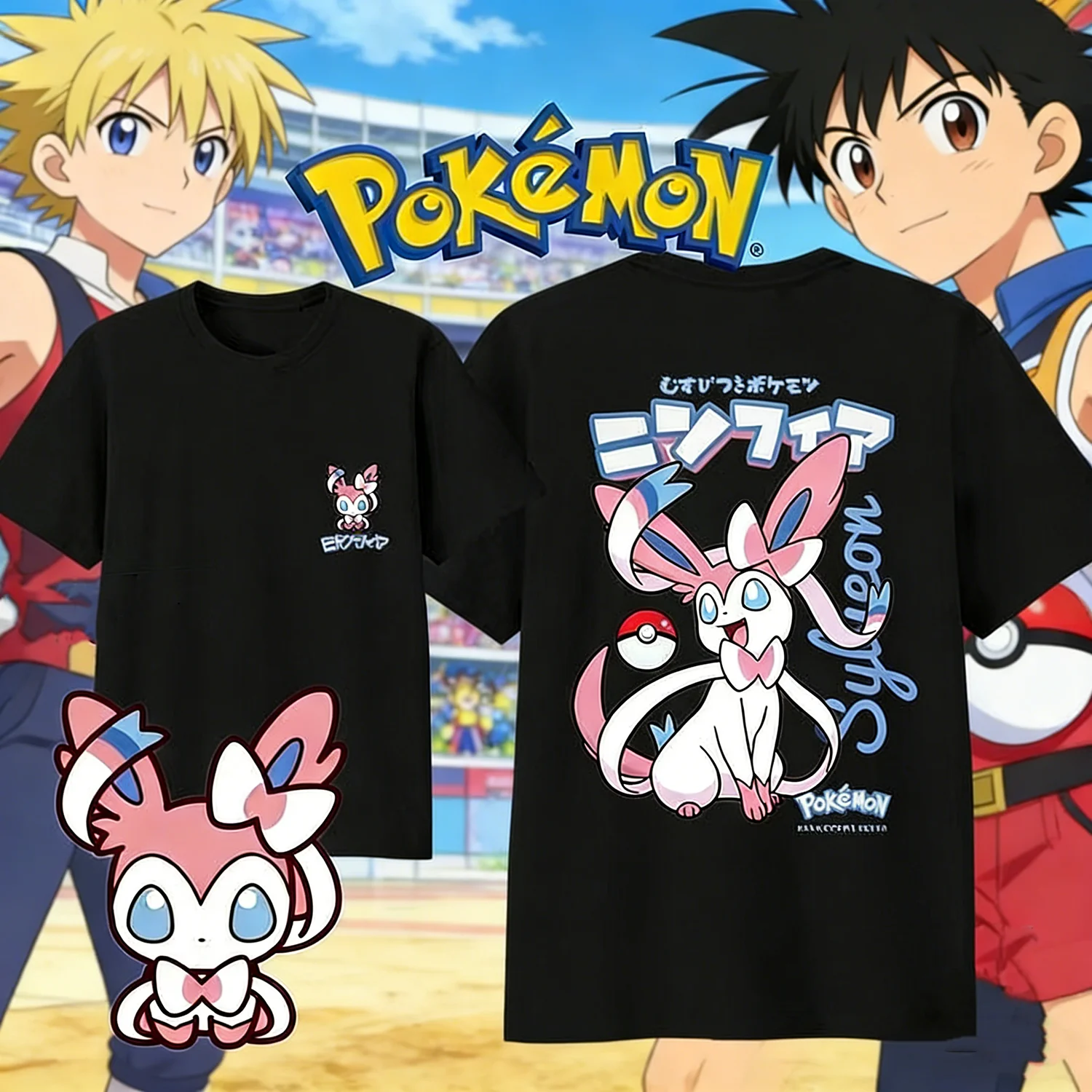 camiseta-masculina-estampada-100-algodao-com-tema-pokemon-anime-verao-2026-estilo-y2k-harajuku-solta-casual-e-versatil-manga-curta