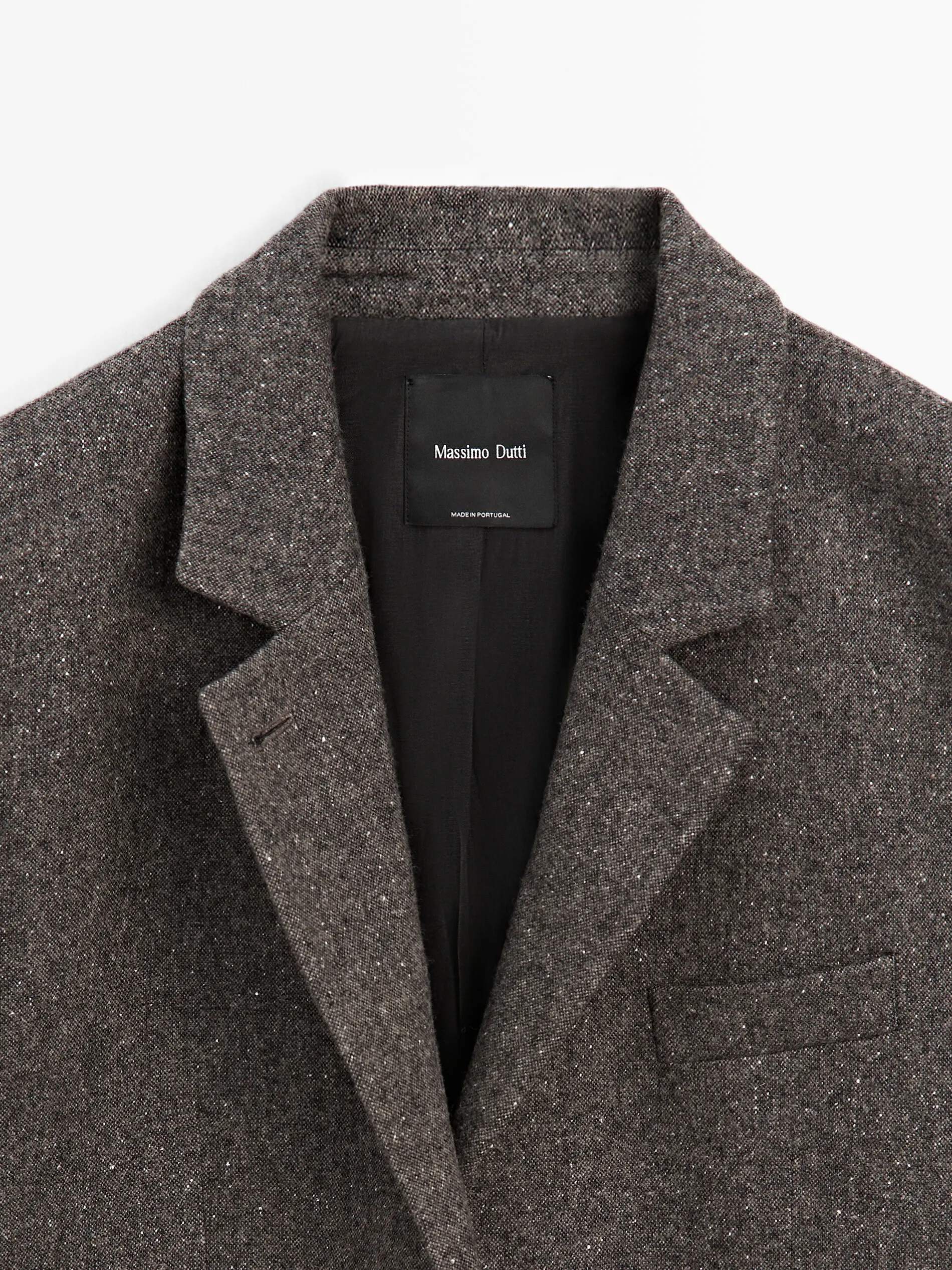 Allingentle Moderner, locker sitzender, langer Blazer aus Wolle für Damen, elegante, lässige Damenjacke für formelle Abendveranstaltungen, individuell anpassbar