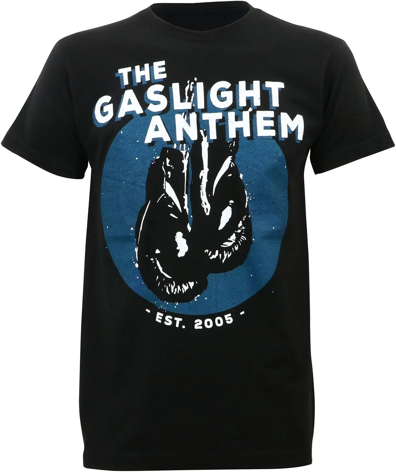 Gaslight Anthem Men's Gloves Slim-Fit T-Shirt Black