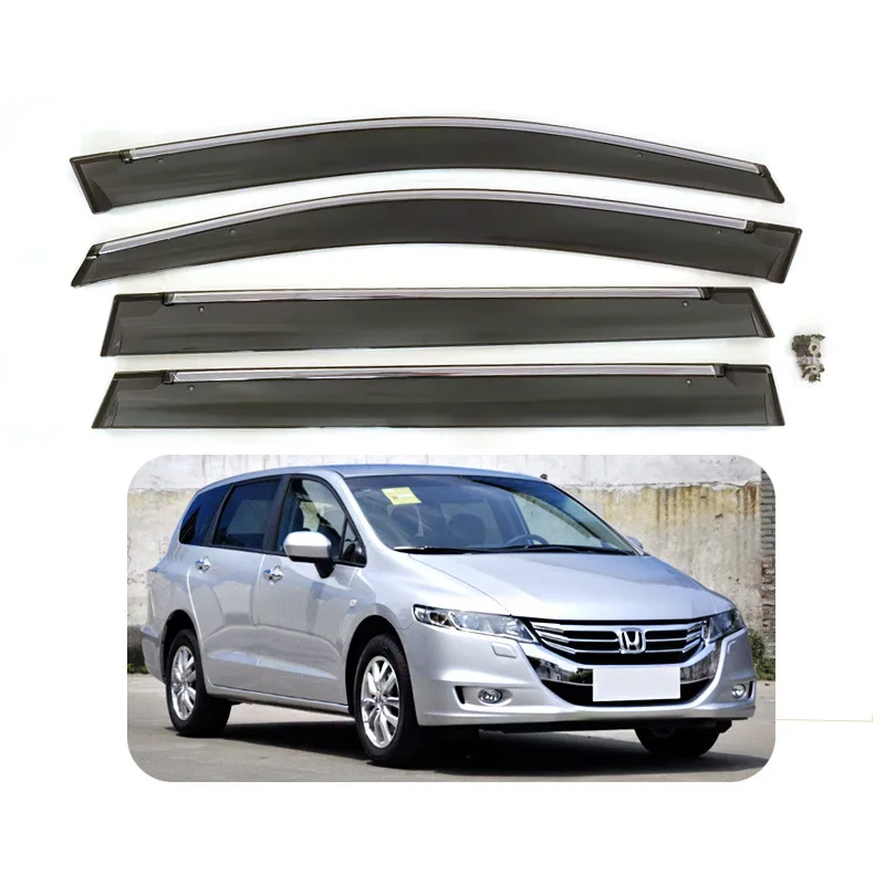 

Suitable for Honda 2009-2014 Odyssey racing window rain eyebrow injection molded rain shield thickened and transparent