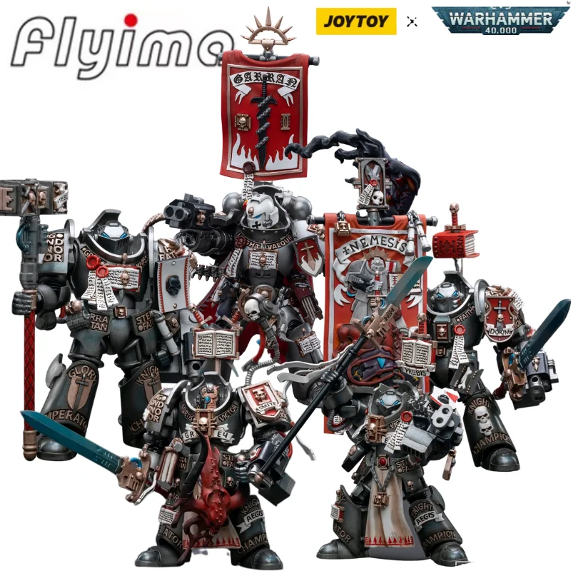

[IN STOCK] JOYTOY 1/18 Action Figur Grey Knight Squad [4PCS/Set] Anime Military Model Series Free Shipping