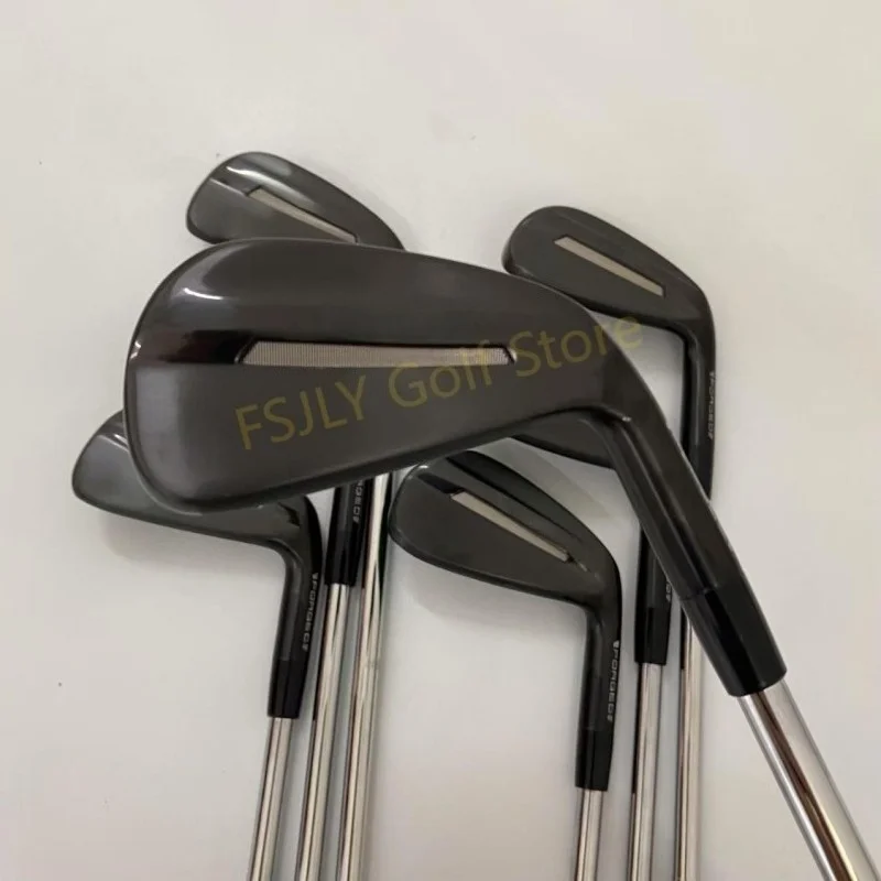 New  790 irons Men's Golf Clubs black  p790 Golf Irons fifth generation 7pcs 4-9P R/S/SR Flex Steel/Graphite Shaft - Image 2