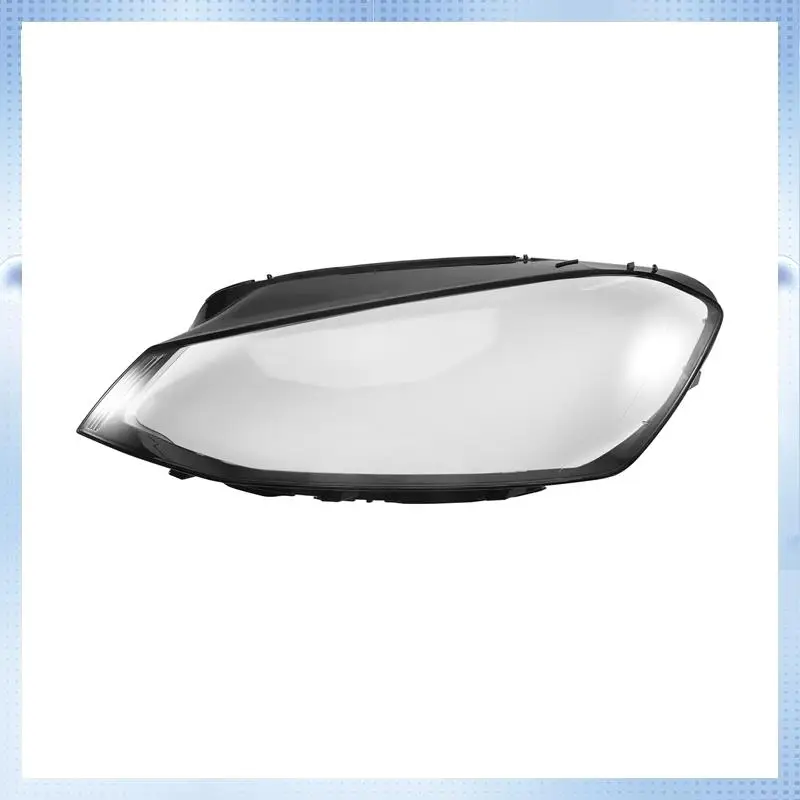 

NEW-For Golf 7 MK7 2014 2015 2016 2017 Car Headlight Cover Clear Lens Headlamp Lampshade Shell