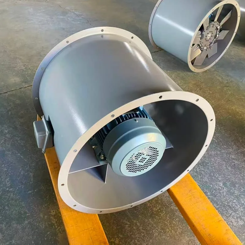 Corrosion-resistant Stainless Steel Axial Flow Fan Waterproof Engineered for Heavy-Duty Industrial Duct Installation