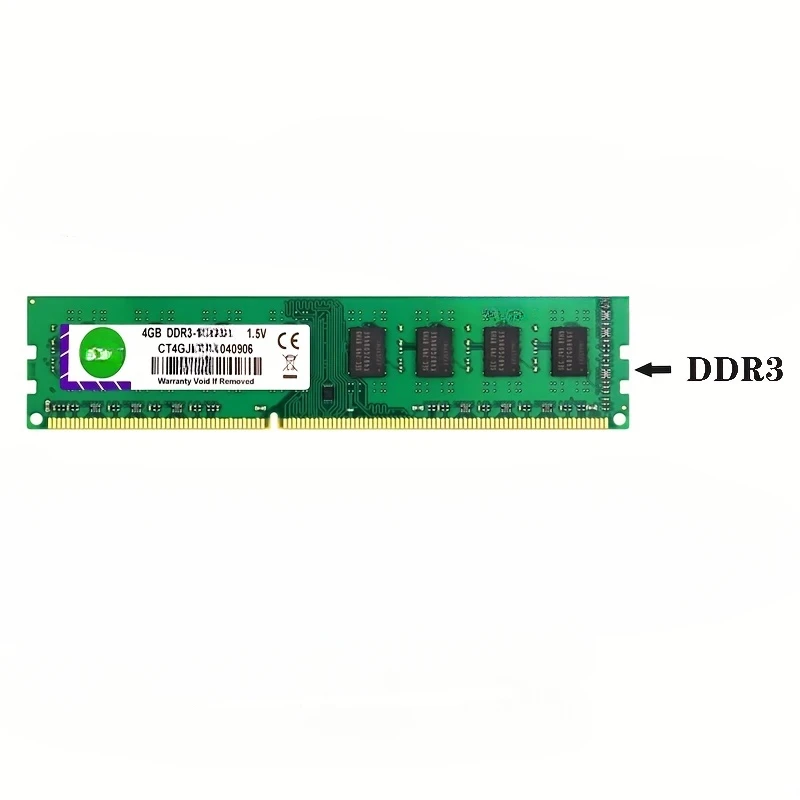 ذاكرة رام Ddr3 للكمبيوتر ، 4 جيجابايت ، 1333 ميجاهرتز ، 4 جيجابايت