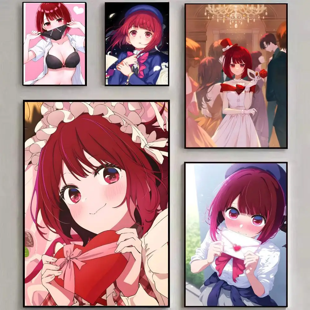 

Постер Oshi no Ko Kana Arima, настенный художественный принт, подходит для гостиной, спальни, бара, салона, домашнего декора, подарок