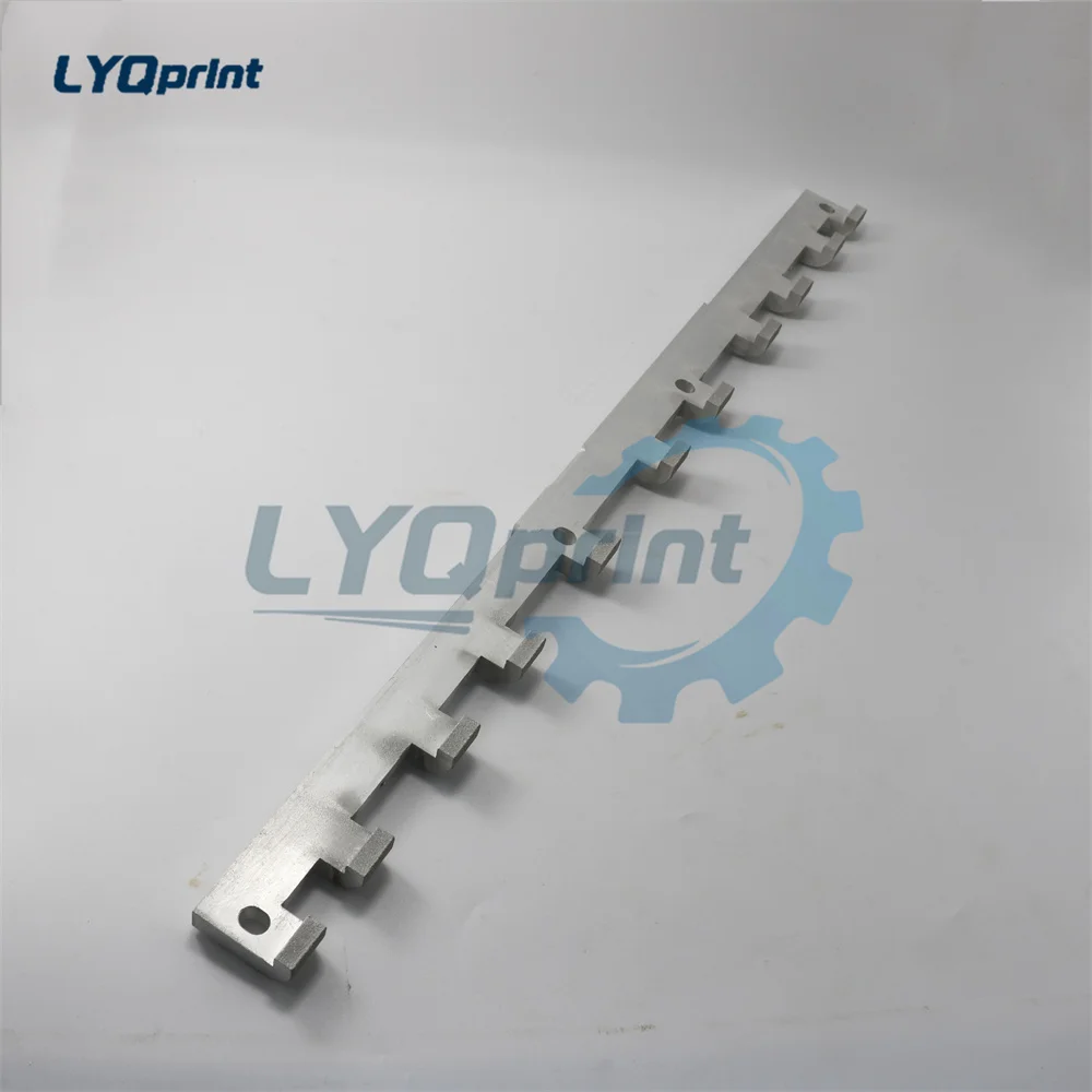 

617x43mm MO Gripper Bar 11 Teeth Heidelberg 43.013.020F Resting Bar For 43.013.020 Ranger Drum MO Printing